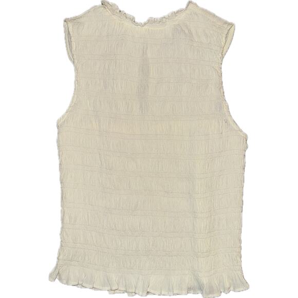 asos mock neck cream tank - Picture 2 of 7